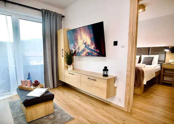 Osiedle Skalne - Orkana 21-23 - Z Jedna Sypialnia - Przycup W Karkonoszach شقة كارباش